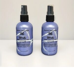 2 Bumble and  Bumble Bb Illuminated Blonde Tone Enhancing Leave In 4.2 Oz Ea